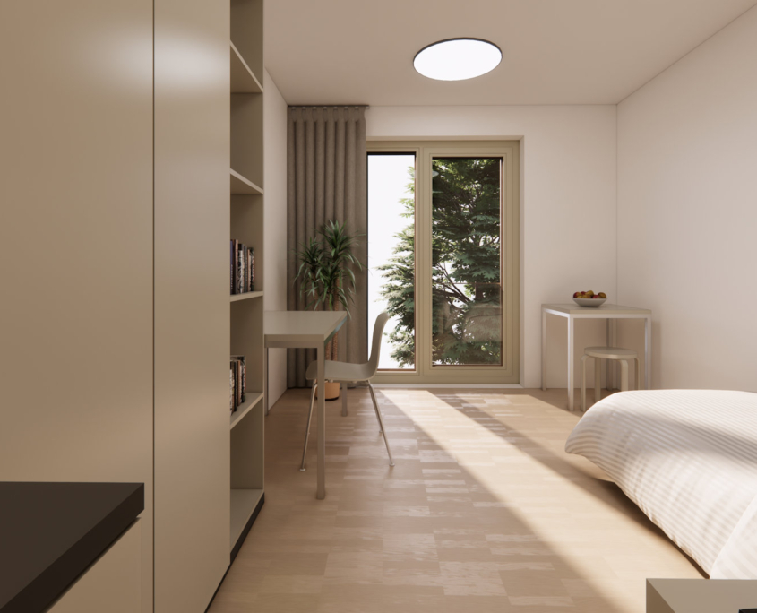 FIN Wohncampus Magdeburg - Innenraum